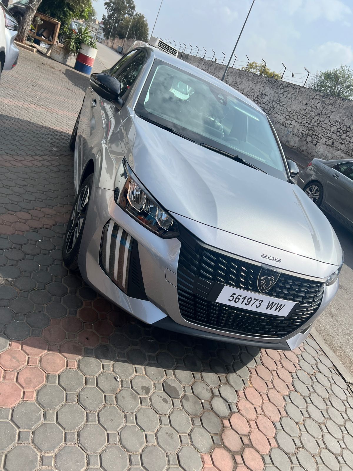 Peugeot 208 for rent in Casablanca